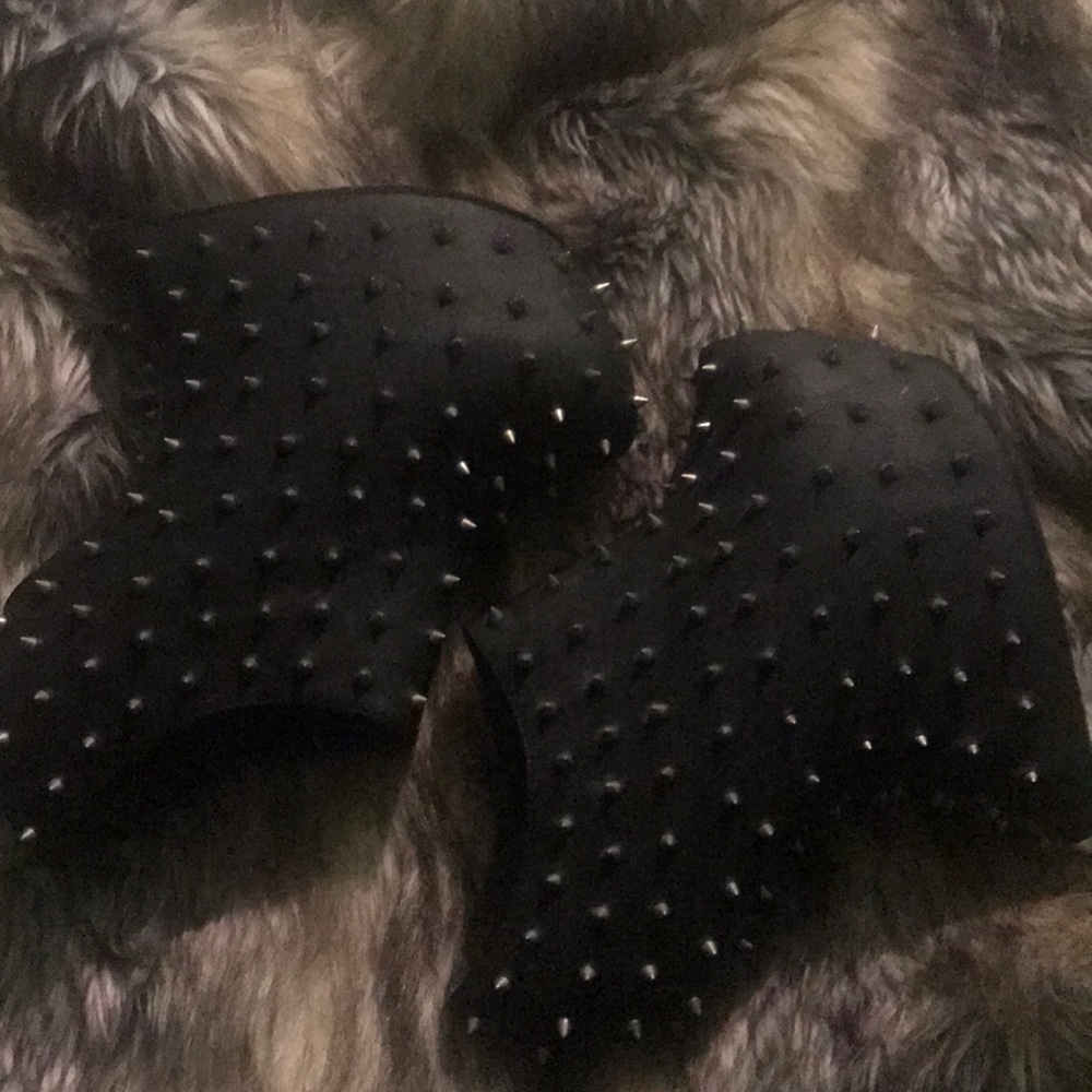 Studded heels